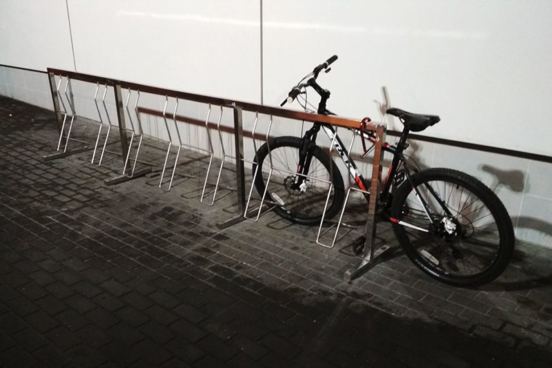 велосипед парковки магазин