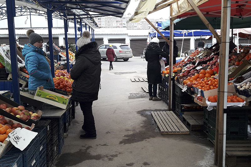 рынок фрукты овощи