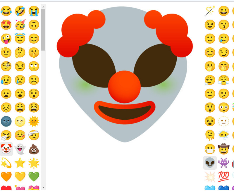 Эмодзи клоуна закон. Клоун Дискорд. Клоун телеграмм. Weird Emoji. Clown discord.