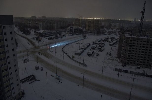 Минск без света
