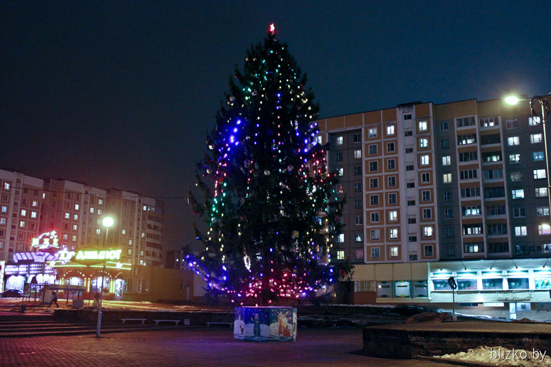 Новогодняя елка в Уручье