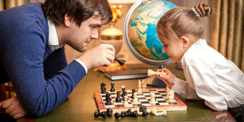 Обучение шахматам детей
