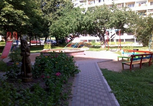 Площадка летом