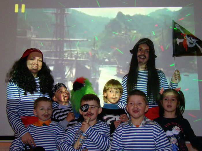 Детский праздник с пиратами