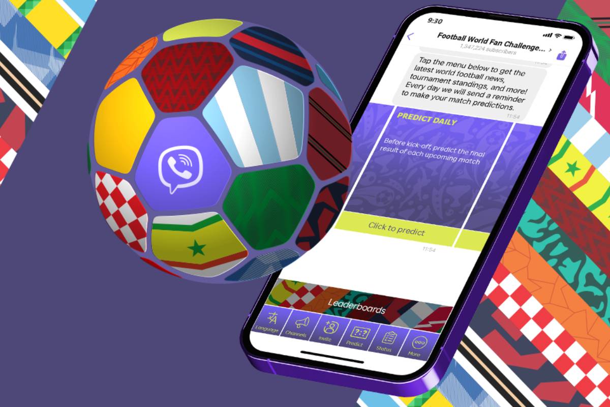 Viber создал фильтры дополненной реальности для любителей футбола и чат-бот  для предсказания итогов матчей