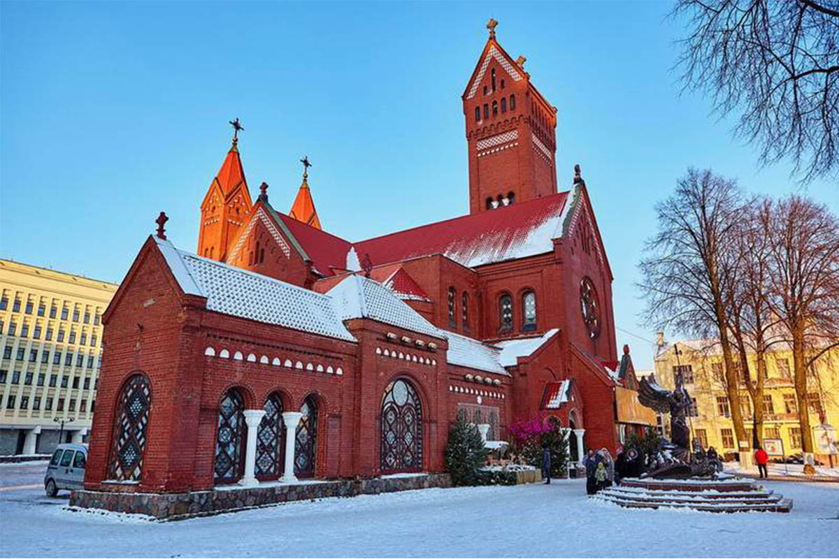 Красный костёл в Гродно