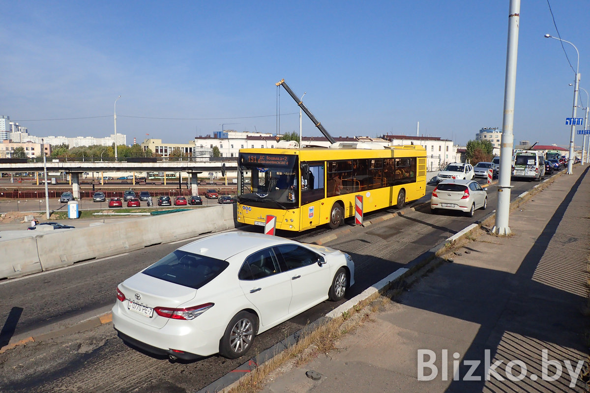 Мост на Чкалова в Минске снова закрывают на два дня. В какие часы нельзя  будет проехать?