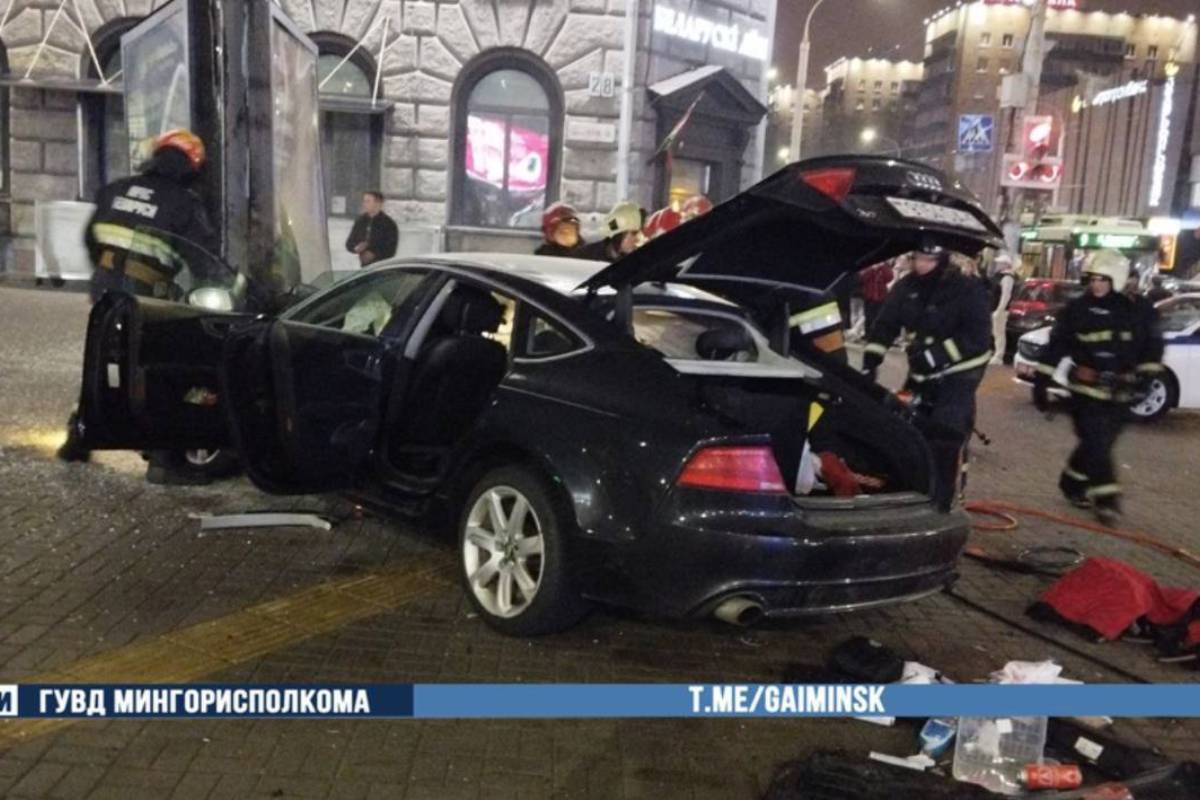 По факту аварии на Немиге в Минске, в которой пострадали четыре человека,  СК возбудил уголовное дело