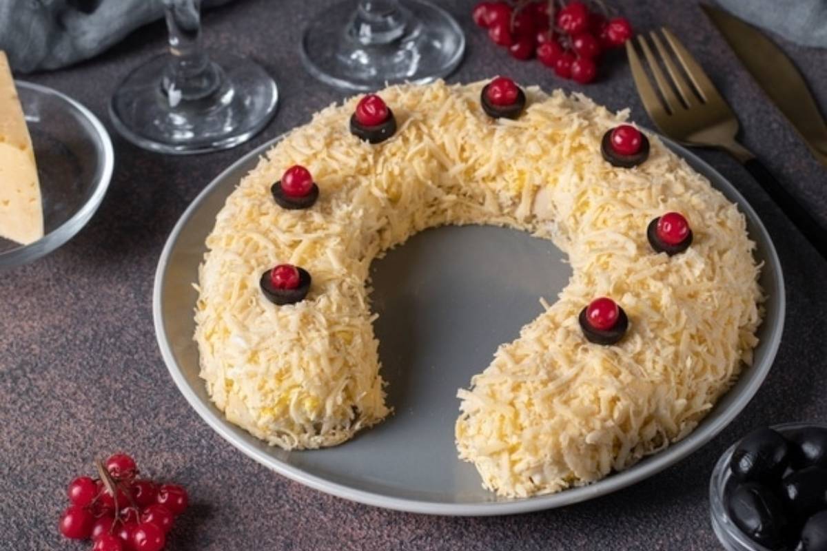 Новогодний салат 