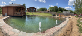 Строительство бассейнов и прудов «Аквапростор»