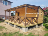 Деревянные дома и бани под ключ «Леслентехно»